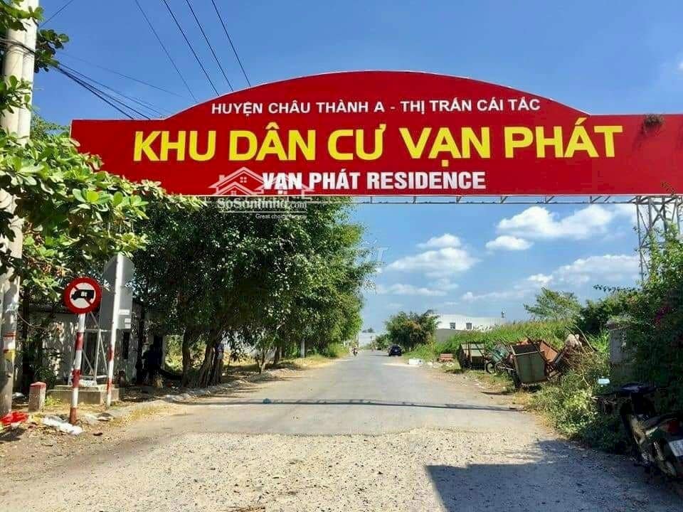 📢Đất Mặt tiền vị trí rất đẹp, DT lớn. ĐƯỜNG 11 (Trục đường chính) KDC Vạn Phát – Cái Tắc