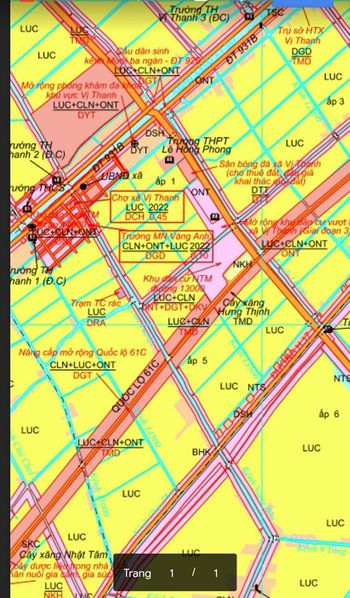 Năm 2022 Quốc lộ 61C cho chuyển mục đích đất chuyên dùng thoải mái rồi sao k⁰ gom đất ngay từ bây giờ??