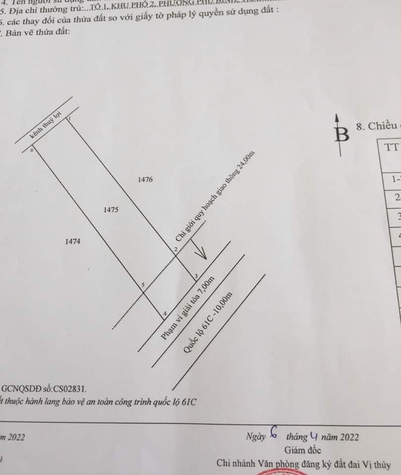 Cần tiền xây nhà bán rẻ miếng đất cực đẹp